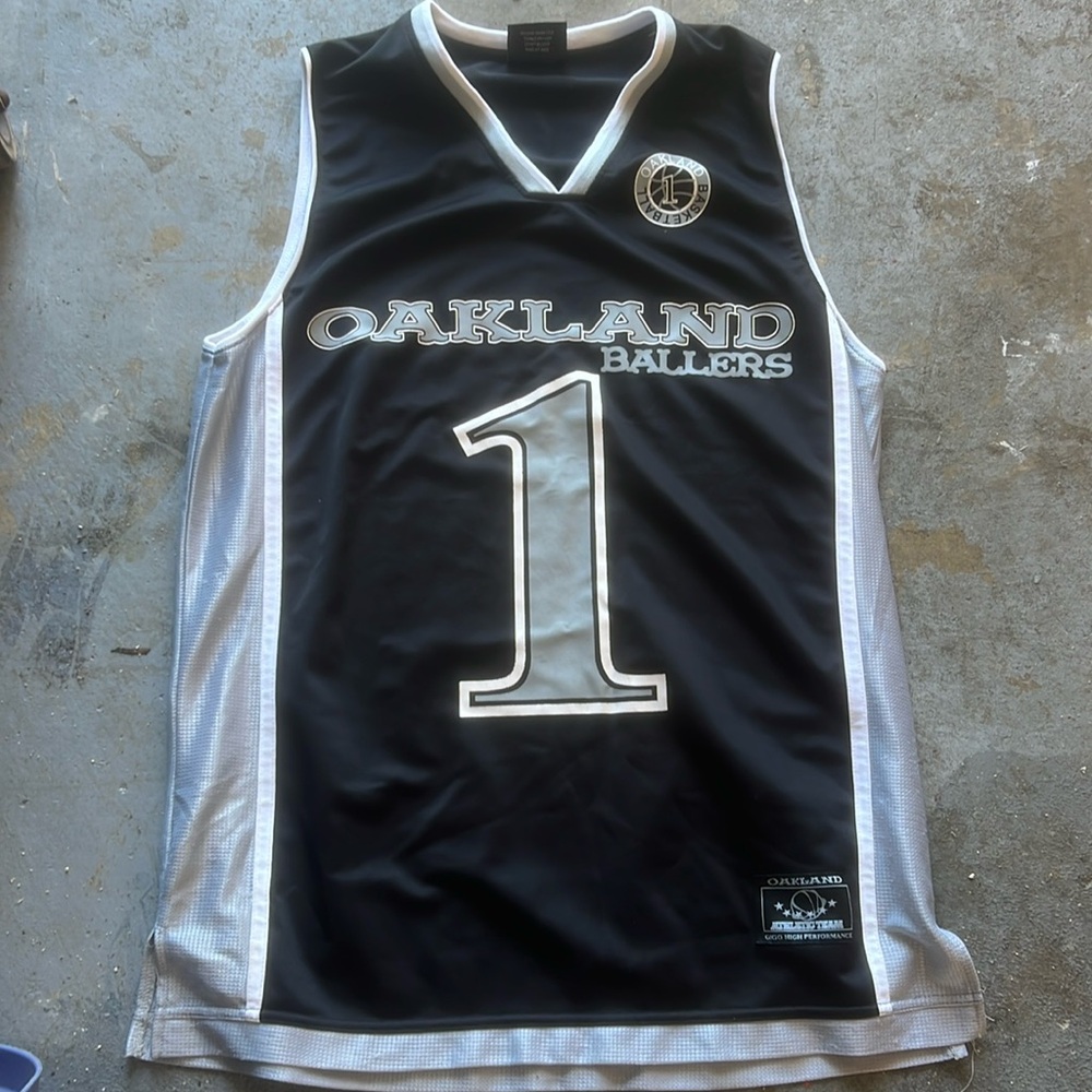 Black Oakland Jersey size Large